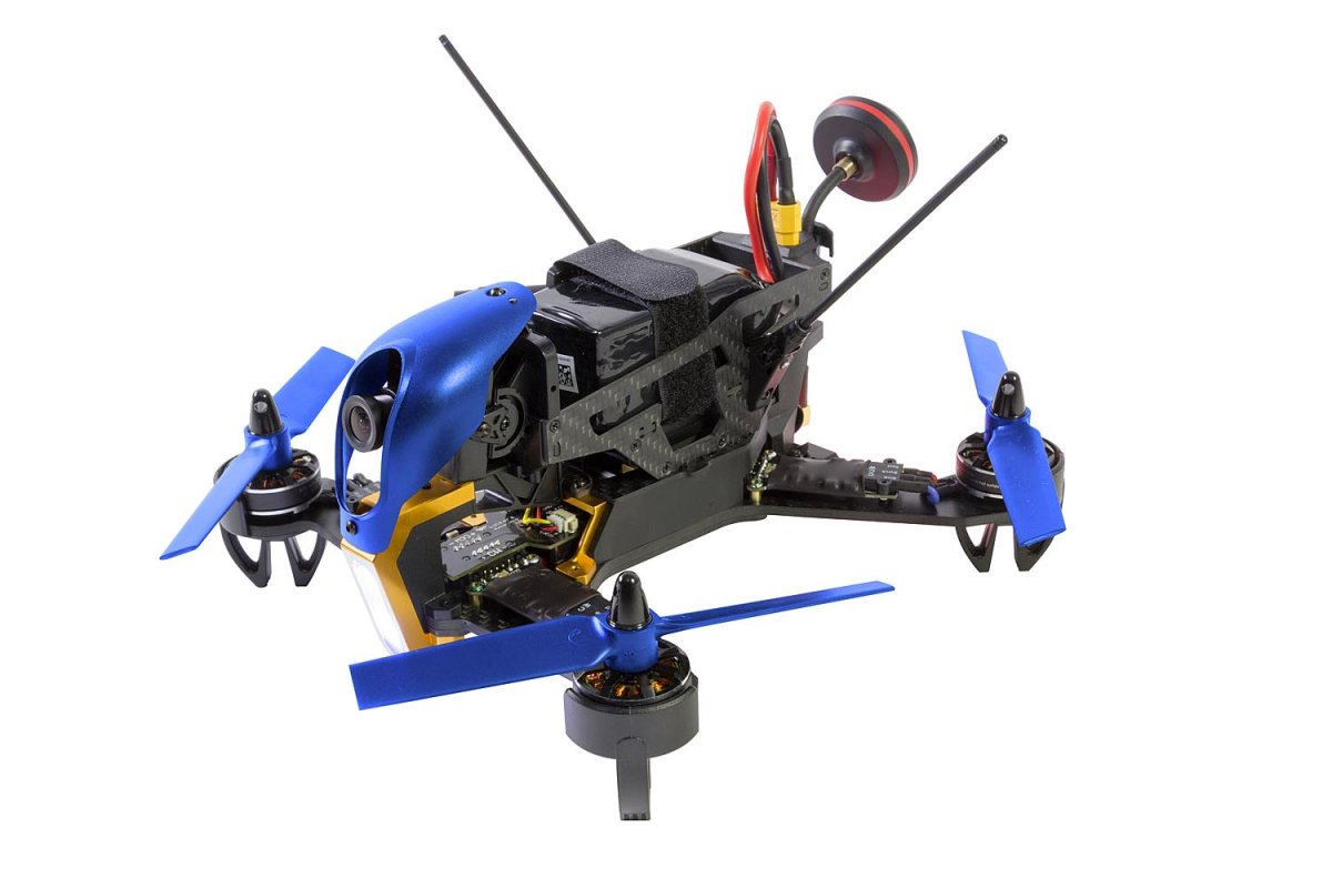 Walkera F210 3D RTF Racing-Quadrocopter mit 5&quot;- FPV-Monitor - RC-Drohnen.de