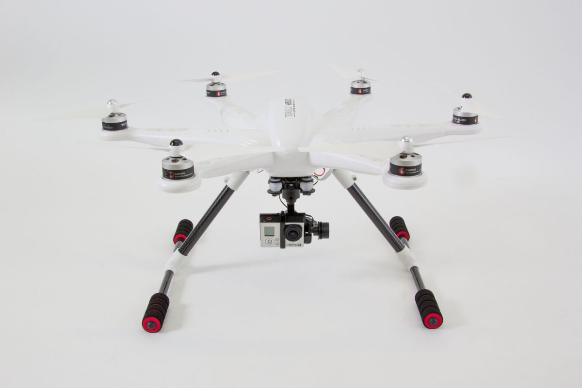 XciteRC Hexacopter H500 RTF - FPV-Drohne für GoPro Hero 3 Kamera - RC-Drohnen.de